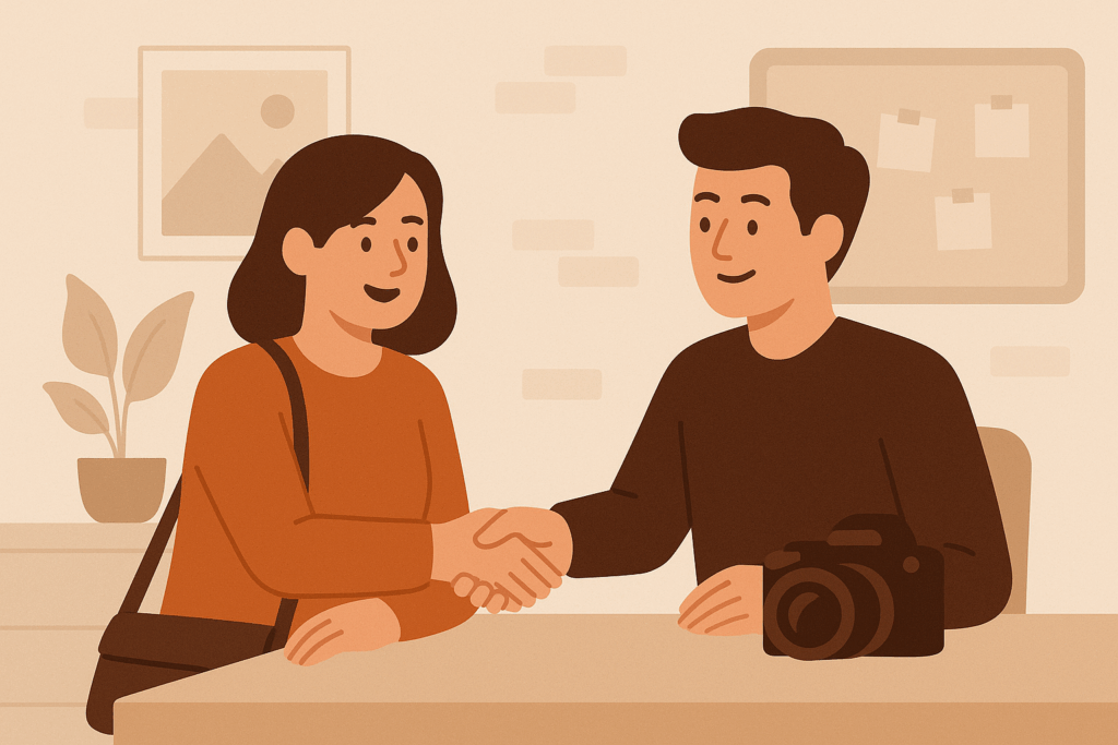 atrair clientes de fotografia