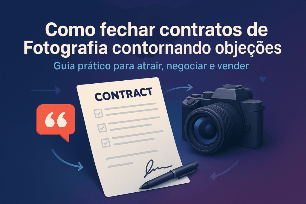 como fechar contrato de fotografia
