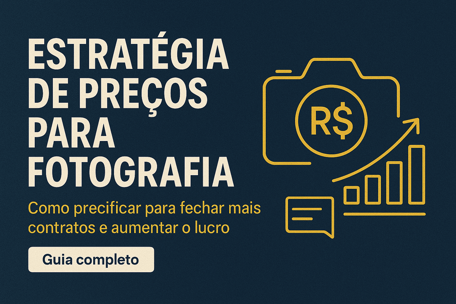 estrategia de preços para fotografia
